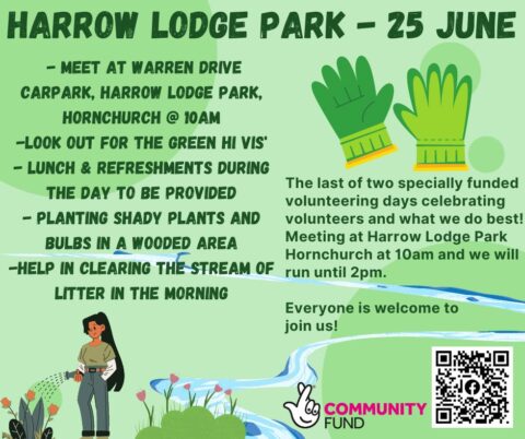 Harrow Lodge Park – 25th June 2023 | Havering Volunteer Centre